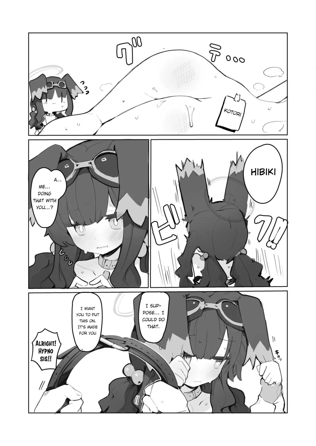 Hentai Manga Comic-A book about Veritas being hypnotized-Read-23